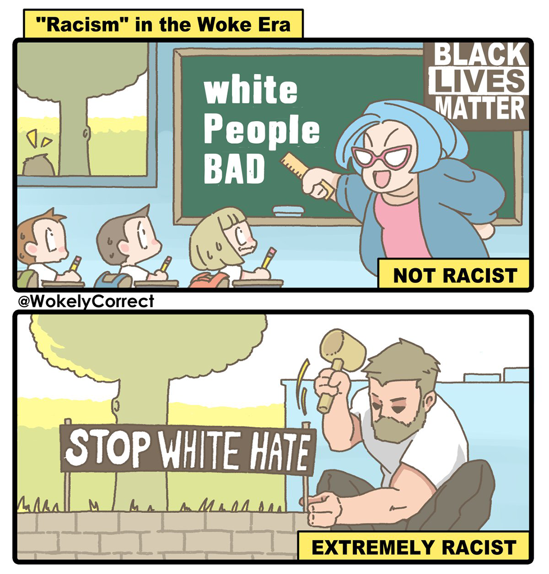 Extremely Racist panel 1